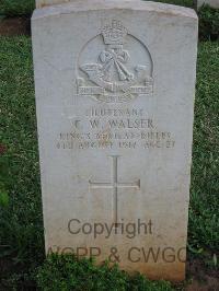 Dar Es Salaam War Cemetery - Walser, Cyrus William